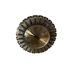 1980s Acctim Sunburst Wall Clock – Mid Century Modern Starburst, Made England