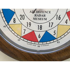 RAF Air Defence Radar Museum Sector Clock, WWII Design, Junghans Quartz