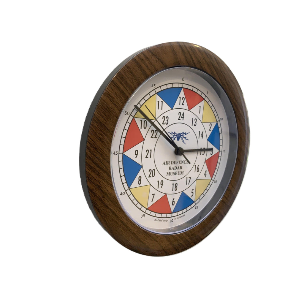 RAF Air Defence Radar Museum Sector Clock, WWII Design, Junghans Quartz