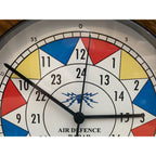 RAF Air Defence Radar Museum Sector Clock, WWII Design, Junghans Quartz
