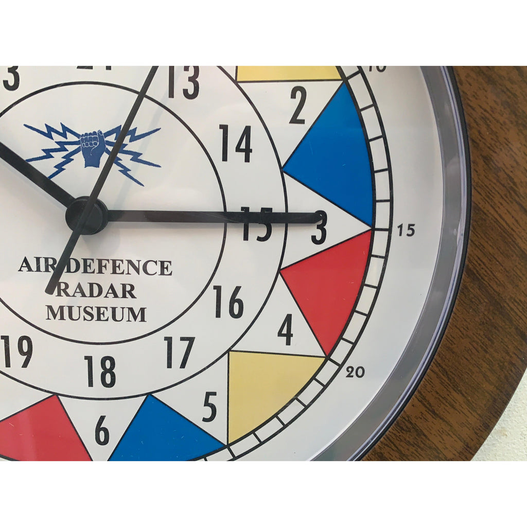 RAF Air Defence Radar Museum Sector Clock, WWII Design, Junghans Quartz