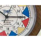 RAF Air Defence Radar Museum Sector Clock, WWII Design, Junghans Quartz