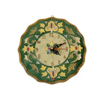 Artecer Hispacer Sevilla Spanish Ceramic Wall Clock – Cuerda Seca Hand Painted 7 Inch Andalusia
