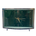 Diamond Mechanical Table Clock – Green Dial, NOS Original Box, 1980s