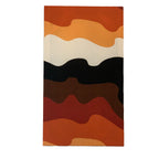 Eine Lepistö Aalto 1977 Finlayson Textile Wall Art – Scandinavian Mid Century Modern Framed Panel