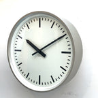 Gent of Leicester GPO Wall Clock 1970 Vintage Industrial 12 Inch Quartz