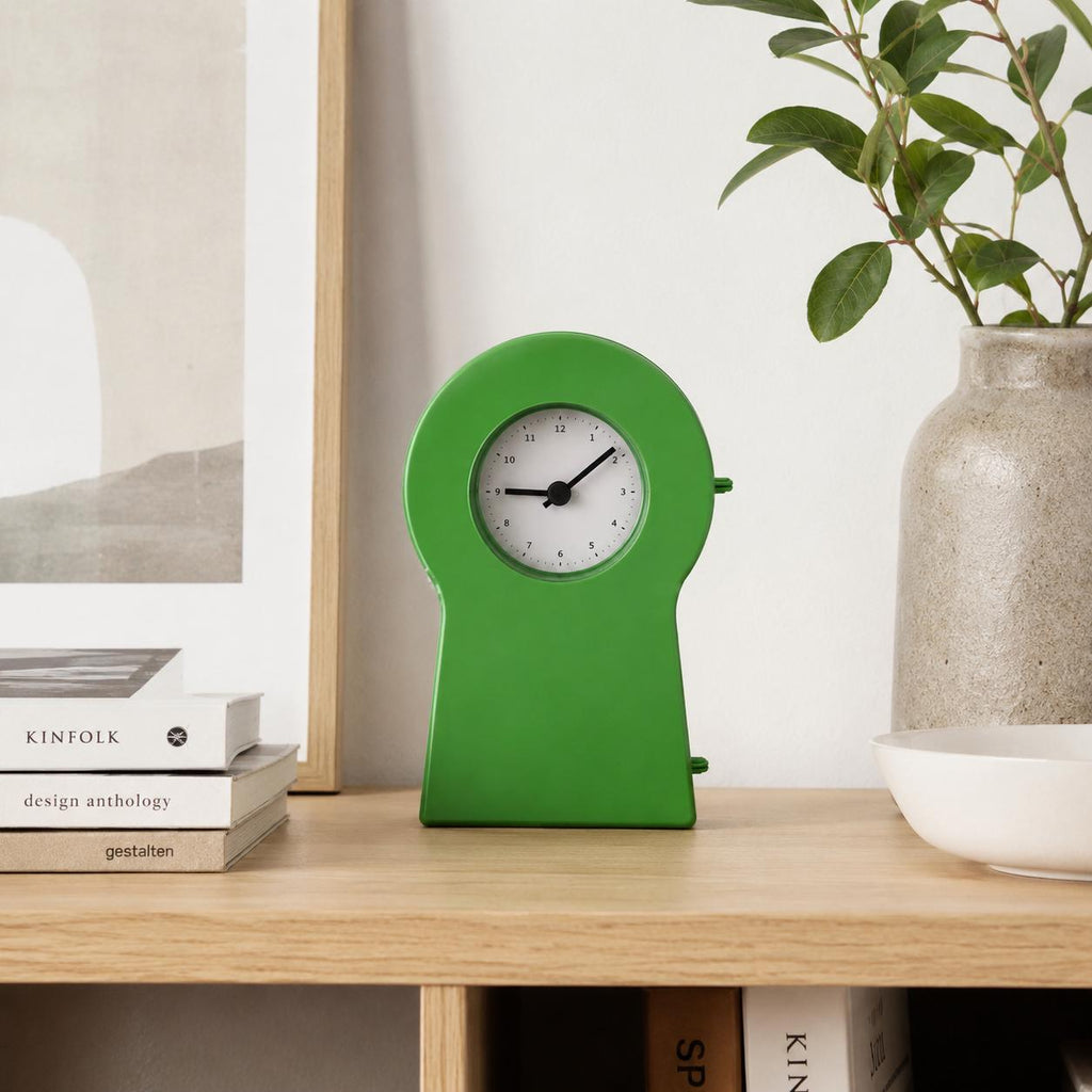 IKEA PS 1995 Keyhole Clock – Green, Thomas Eriksson, NOS Original Box