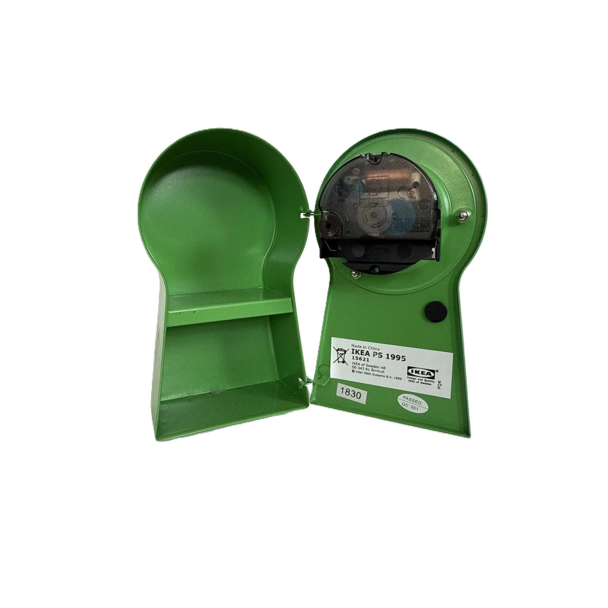 IKEA PS 1995 Keyhole Clock – Green, Thomas Eriksson, NOS Original Box
