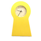 IKEA PS 1995 Keyhole Clock – Yellow, Thomas Eriksson, Scandinavian Design Storage Cabinet