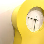 IKEA PS 1995 Keyhole Clock – Yellow, Thomas Eriksson, Scandinavian Design Storage Cabinet