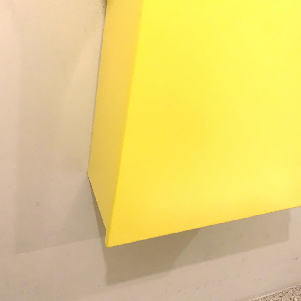 IKEA PS 1995 Keyhole Clock – Yellow, Thomas Eriksson, Scandinavian Design Storage Cabinet