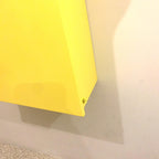 IKEA PS 1995 Keyhole Clock – Yellow, Thomas Eriksson, Scandinavian Design Storage Cabinet