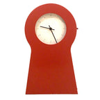 IKEA PS 1999 Keyhole Clock Red Thomas Eriksson Scandinavian Design Storage Cabinet Vintage Quartz
