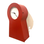 IKEA PS 1999 Keyhole Clock Red Thomas Eriksson Scandinavian Design Storage Cabinet Vintage Quartz