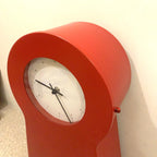 IKEA PS 1999 Keyhole Clock Red Thomas Eriksson Scandinavian Design Storage Cabinet Vintage Quartz