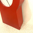 IKEA PS 1999 Keyhole Clock Red Thomas Eriksson Scandinavian Design Storage Cabinet Vintage Quartz