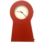 IKEA PS 1999 Keyhole Clock Red Thomas Eriksson Scandinavian Design Storage Cabinet Vintage Quartz