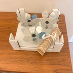 IKEA Stockholm Candle Holder – Monika Mulder, Stainless Steel, 1990s, NOS