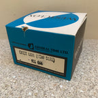 Vintage Westclox Crest Alarm Clock — NOS, Boxed, White Case, Black Dial, Luminous Hands