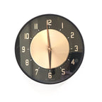 Metamec Model 5635 Wall Clock – 1970s Copper Rose Gold Two Tone Dial Original Movement 8 Inch
