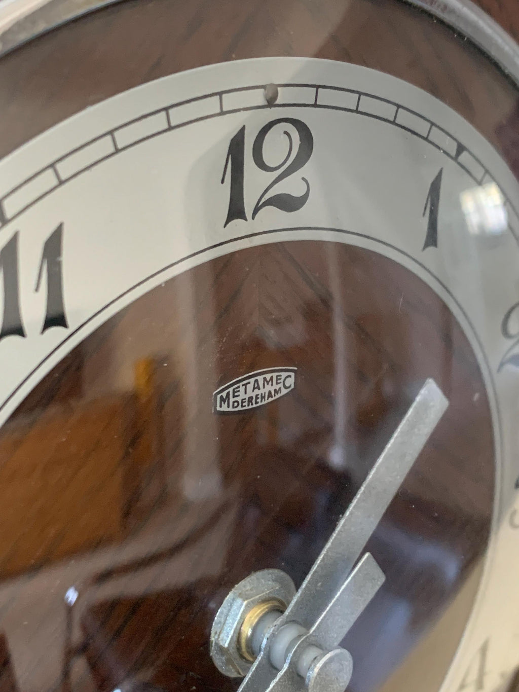 Metamec Model 701 Mantel Clock – Production No. 66, 1947 Founding Year, Art Deco, Quartz