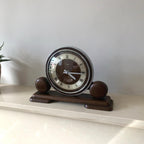 Metamec Model 701 Mantel Clock – Production No. 66, 1947 Founding Year, Art Deco, Quartz