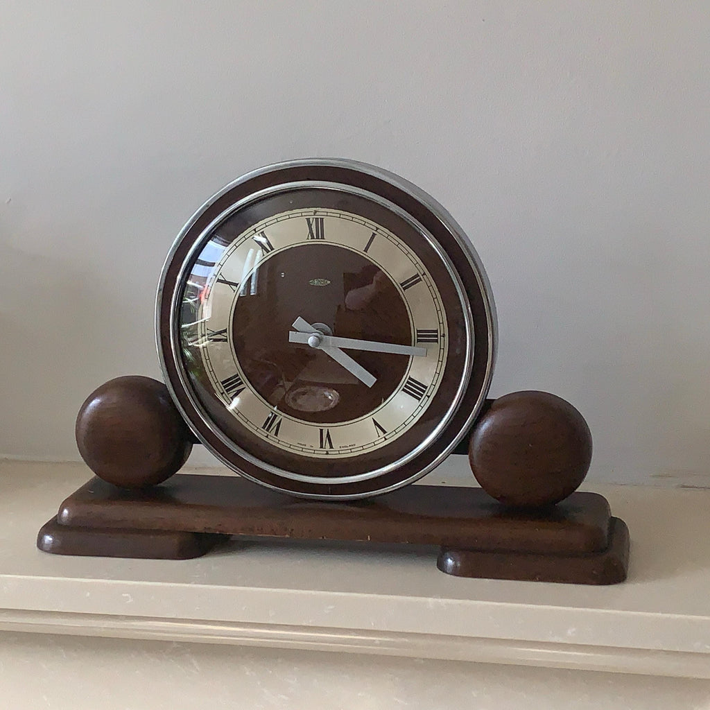 Metamec Model 701 Mantel Clock – Production No. 66, 1947 Founding Year, Art Deco, Quartz