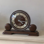 Metamec Model 701 Mantel Clock – Production No. 66, 1947 Founding Year, Art Deco, Quartz