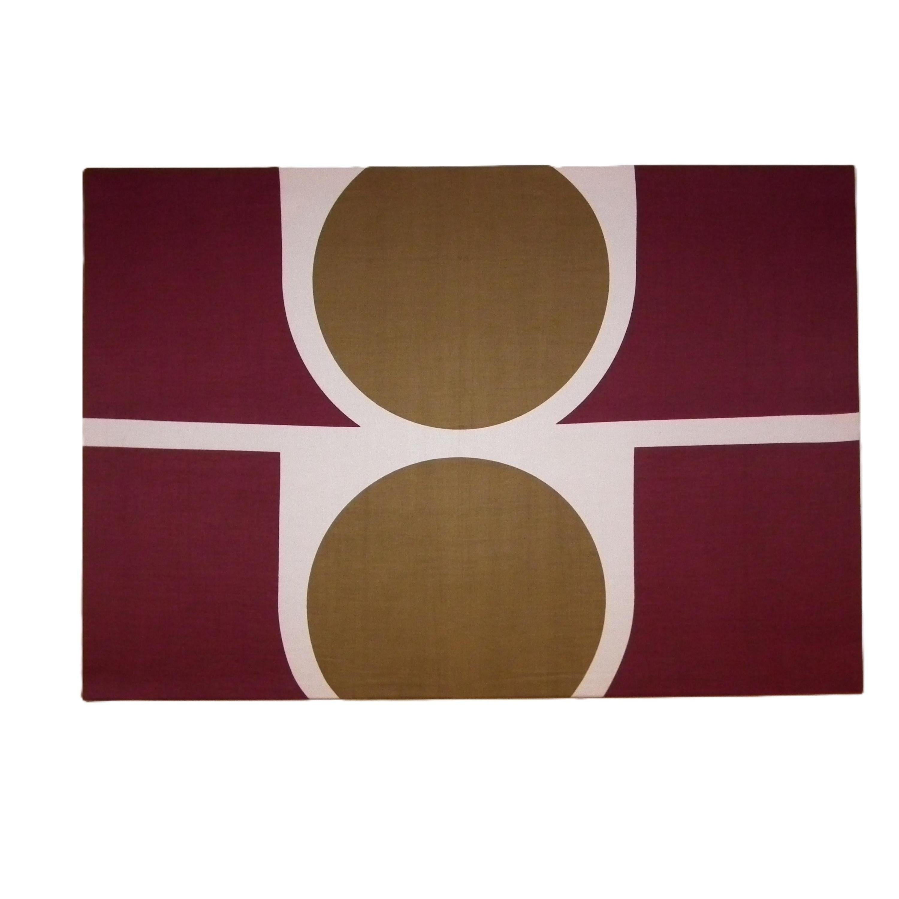 Peter McCulloch Project 1968 Textile Art – Mid Century Modern Framed Wall Art