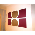 Peter McCulloch Project 1968 Textile Art – Mid Century Modern Framed Wall Art
