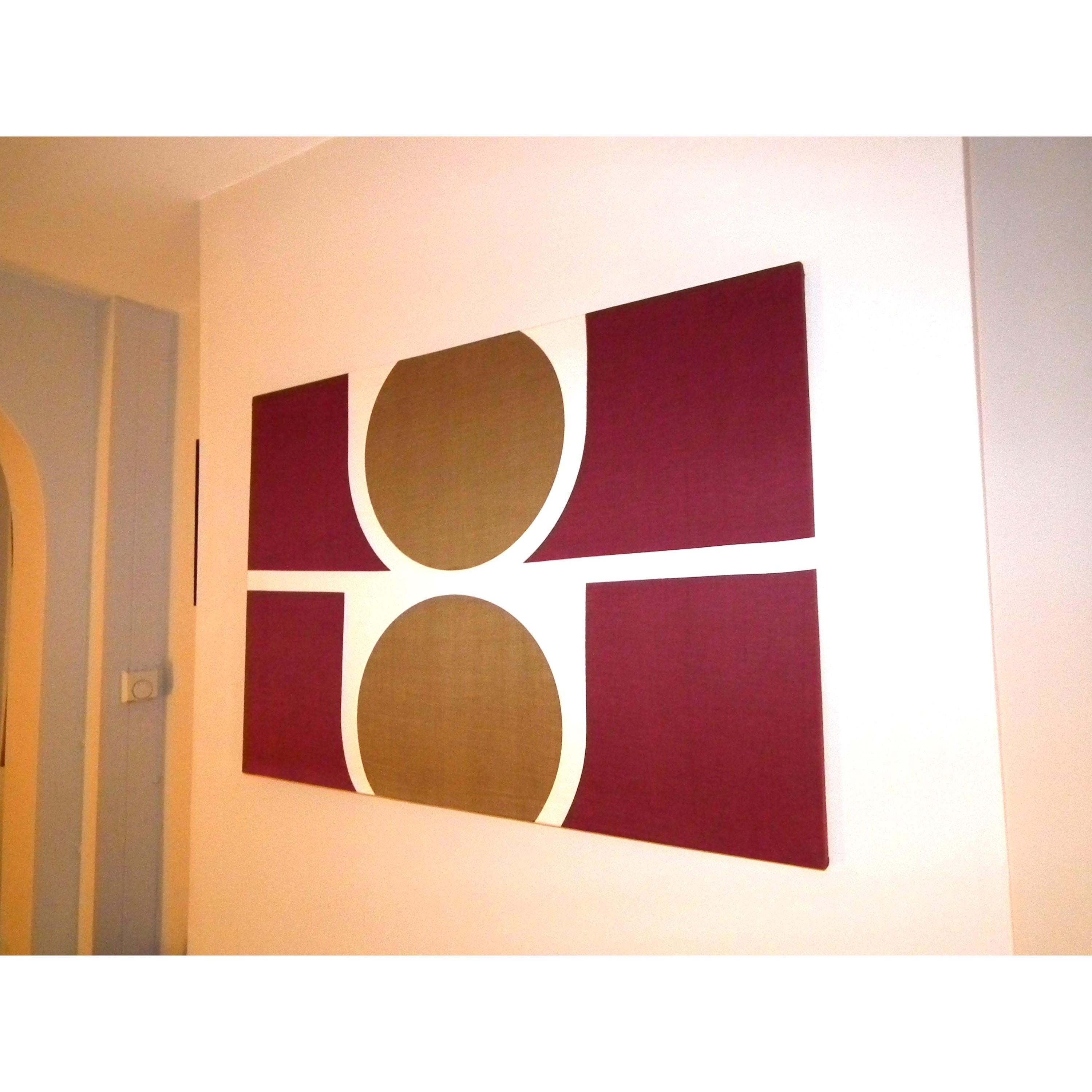 Peter McCulloch Project 1968 Textile Art – Mid Century Modern Framed Wall Art