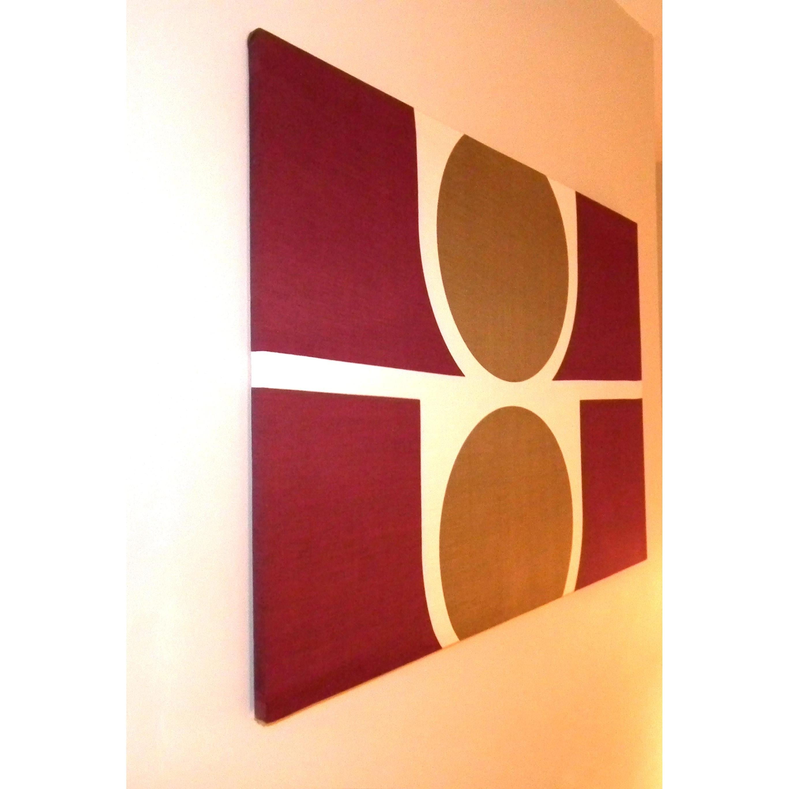 Peter McCulloch Project 1968 Textile Art – Mid Century Modern Framed Wall Art