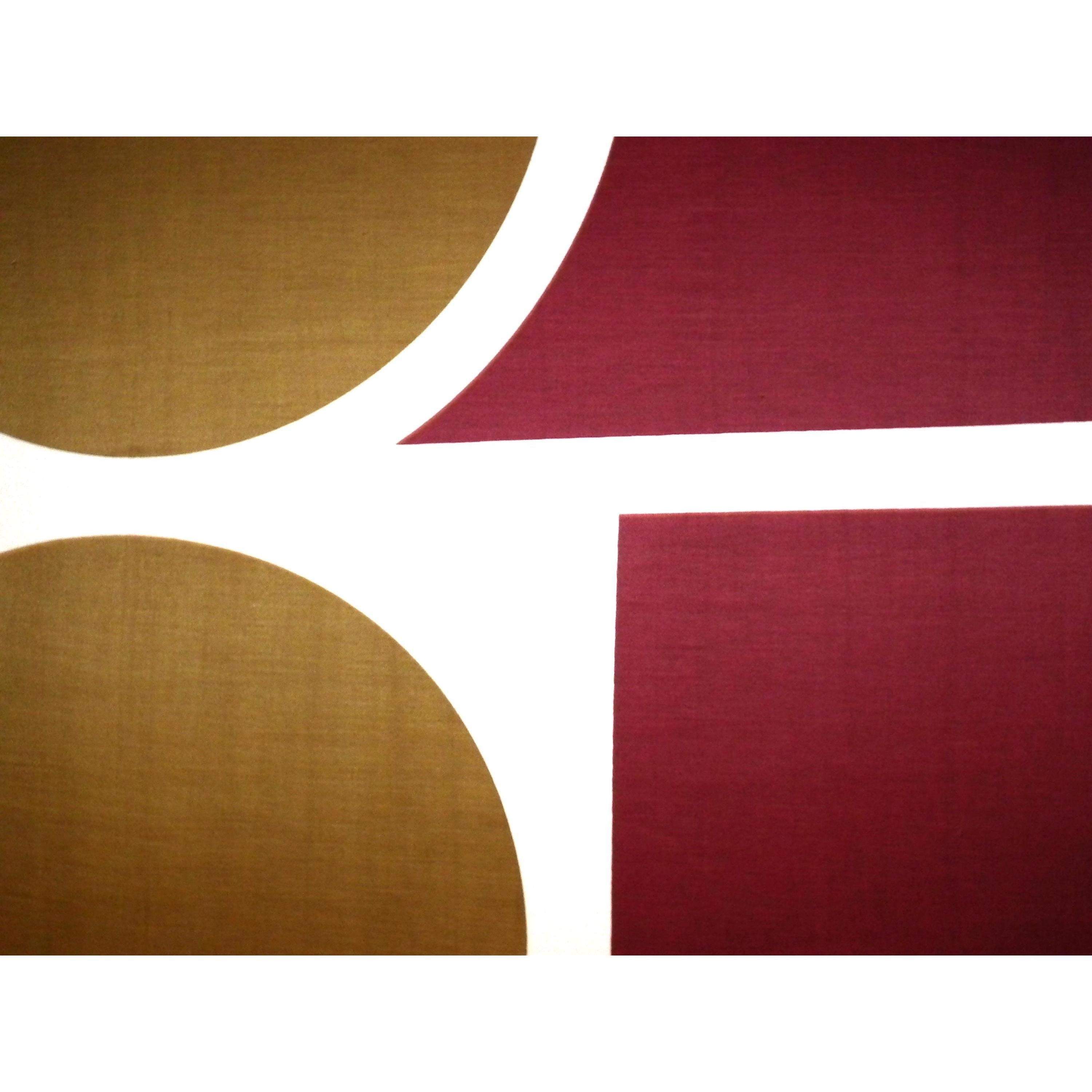 Peter McCulloch Project 1968 Textile Art – Mid Century Modern Framed Wall Art