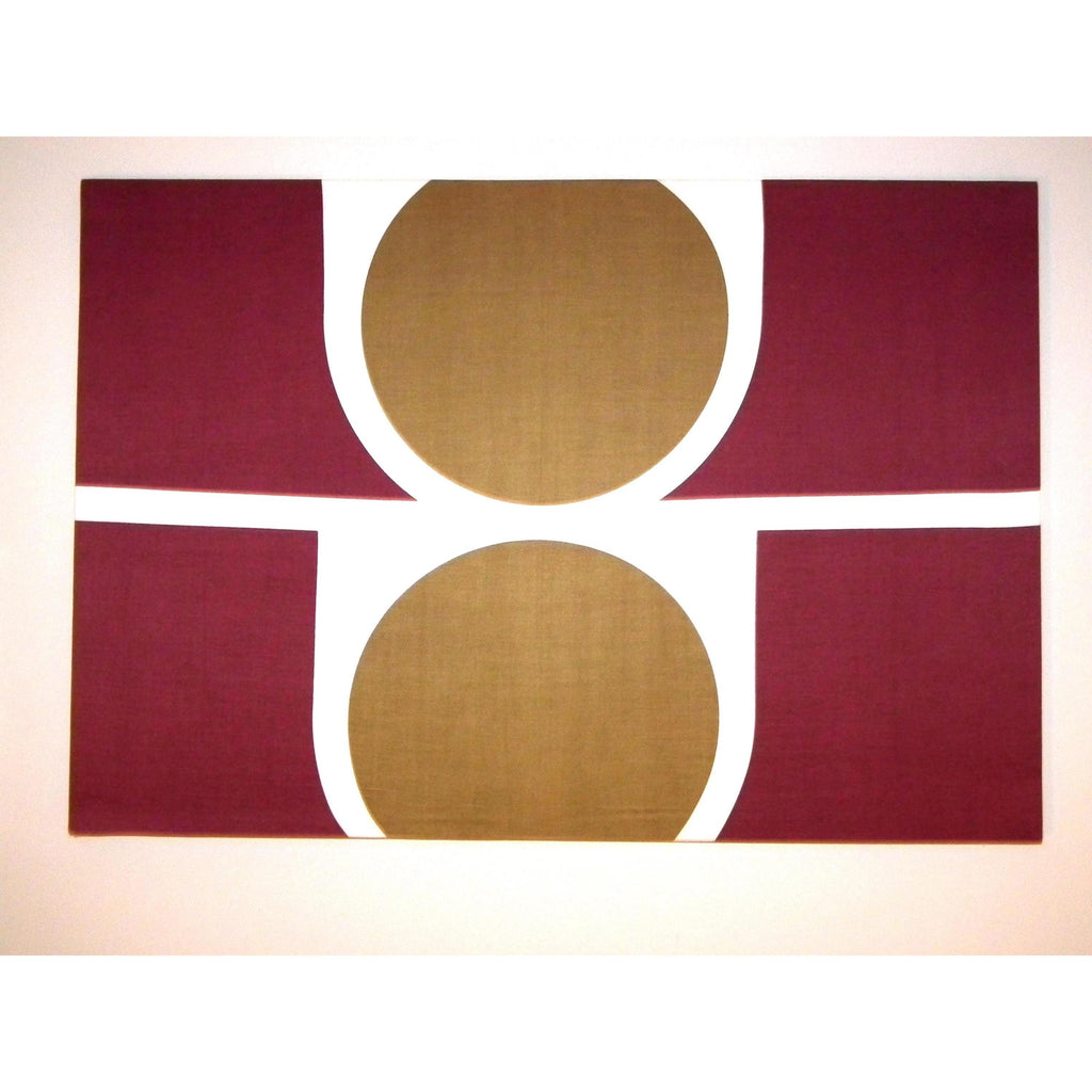 Peter McCulloch Project 1968 Textile Art – Mid Century Modern Framed Wall Art