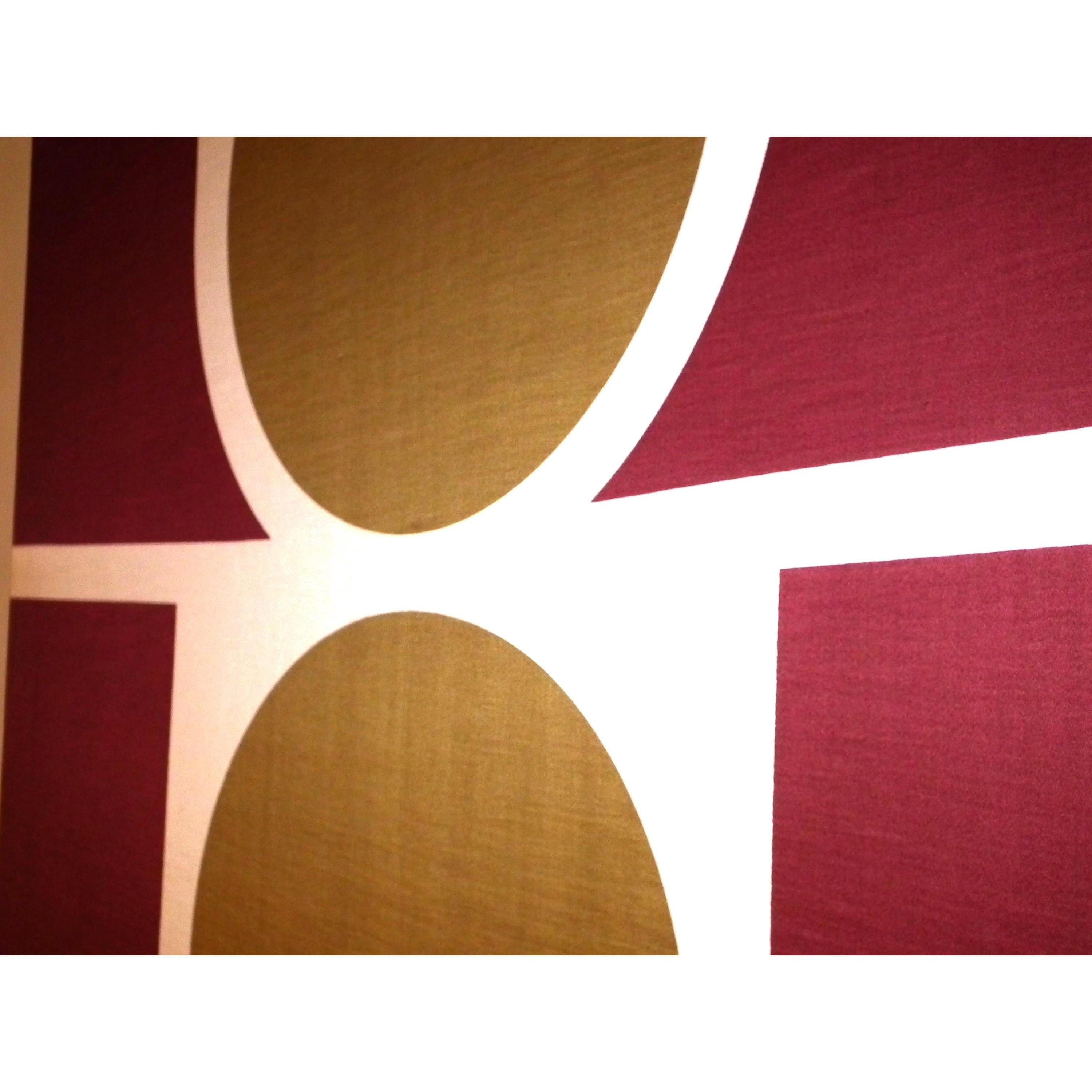 Peter McCulloch Project 1968 Textile Art – Mid Century Modern Framed Wall Art