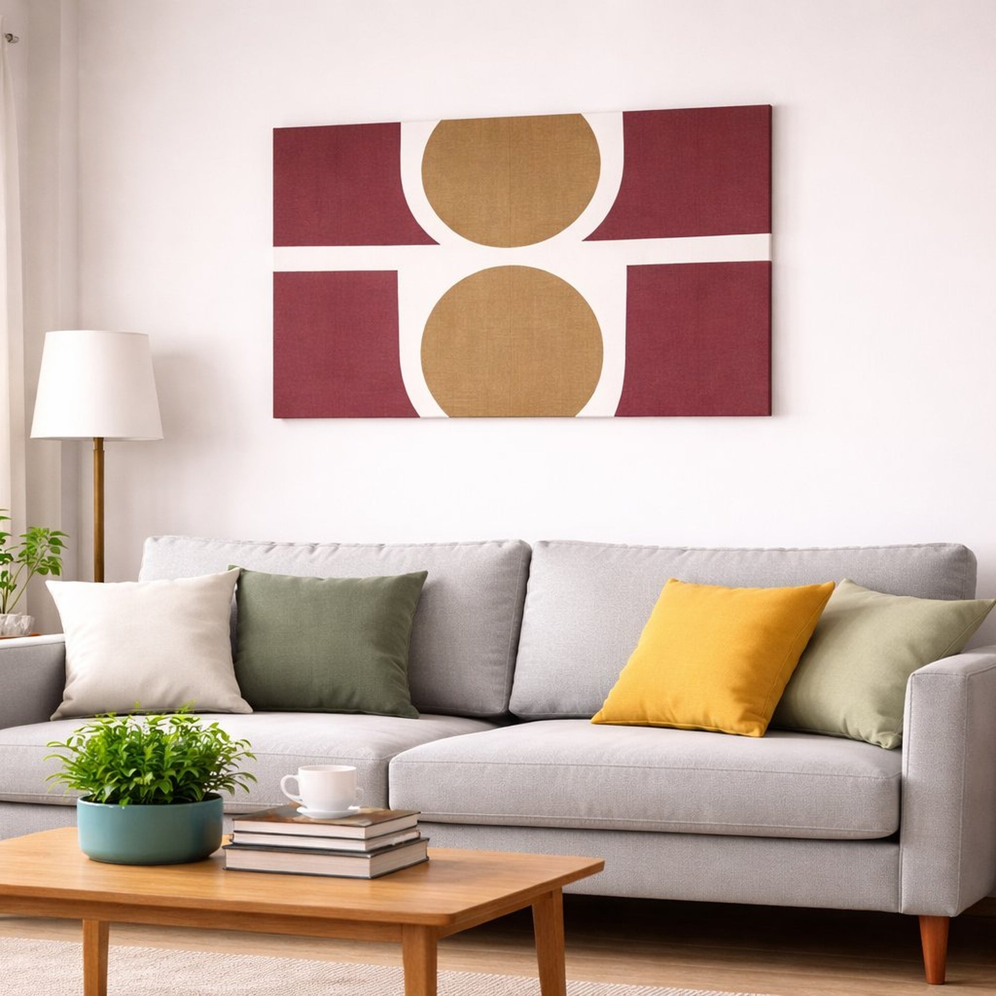 Peter McCulloch Project 1968 Textile Art – Mid Century Modern Framed Wall Art