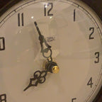Rare 1952 Metamec Bakelite Mantel Clock, Model 748, Quartz Movement, Art Deco Style