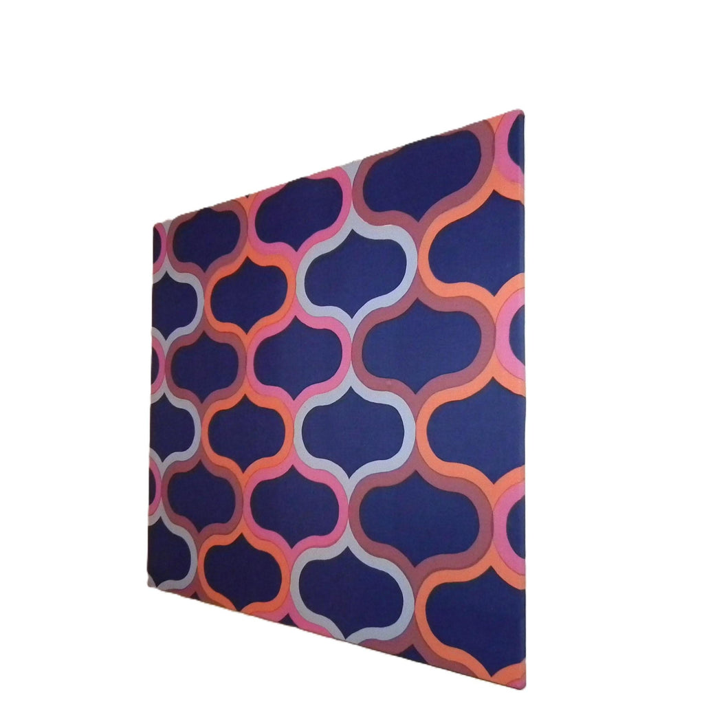 Roger Limbrick Palace Textile Wall Art – Op Art Mid Century Modern Hull Traders