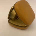 Services Luxalarm Travel Alarm Clock – Tan Case, Germany, 2 Jewels, 1960s