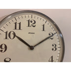 Staiger Wall Clock Vintage West Germany Quartz Brown Cream 70s 80s
