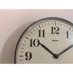 Staiger Wall Clock Vintage West Germany Quartz Brown Cream 70s 80s