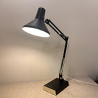 Twist T1 Architect Desk Lamp – 1970s Black Lacquered Steel Parallelogram Arm French 70cm