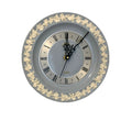 Wedgwood Metamec Collaboration Wall Clock – 1977 Blue Jasperware Vine Leaf Quartz 10 Inch Perfect