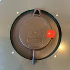 Westclox Scotland Wall Clock – Late 1960s Teal Green Gold Starburst 12 Inch NOS Original Box Mains