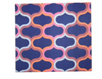 Roger Limbrick Palace 1966 framed textile wall art for Hull Traders, Op Art design