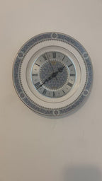 Metamec Spode Collaboration Wall Clock – 1976 Firenze Pattern Bone China Quartz 10.5 Inch England